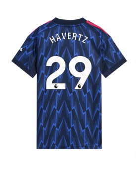 Billige Fotballdrakt Arsenal Kai Havertz #29 Replika Bortedrakt Dame 2025-26 Kortermet Billige Fotballdrakt Arsenal Kai Havertz #29 Replika Bortedrakt Dame 2025-26 Kortermet
